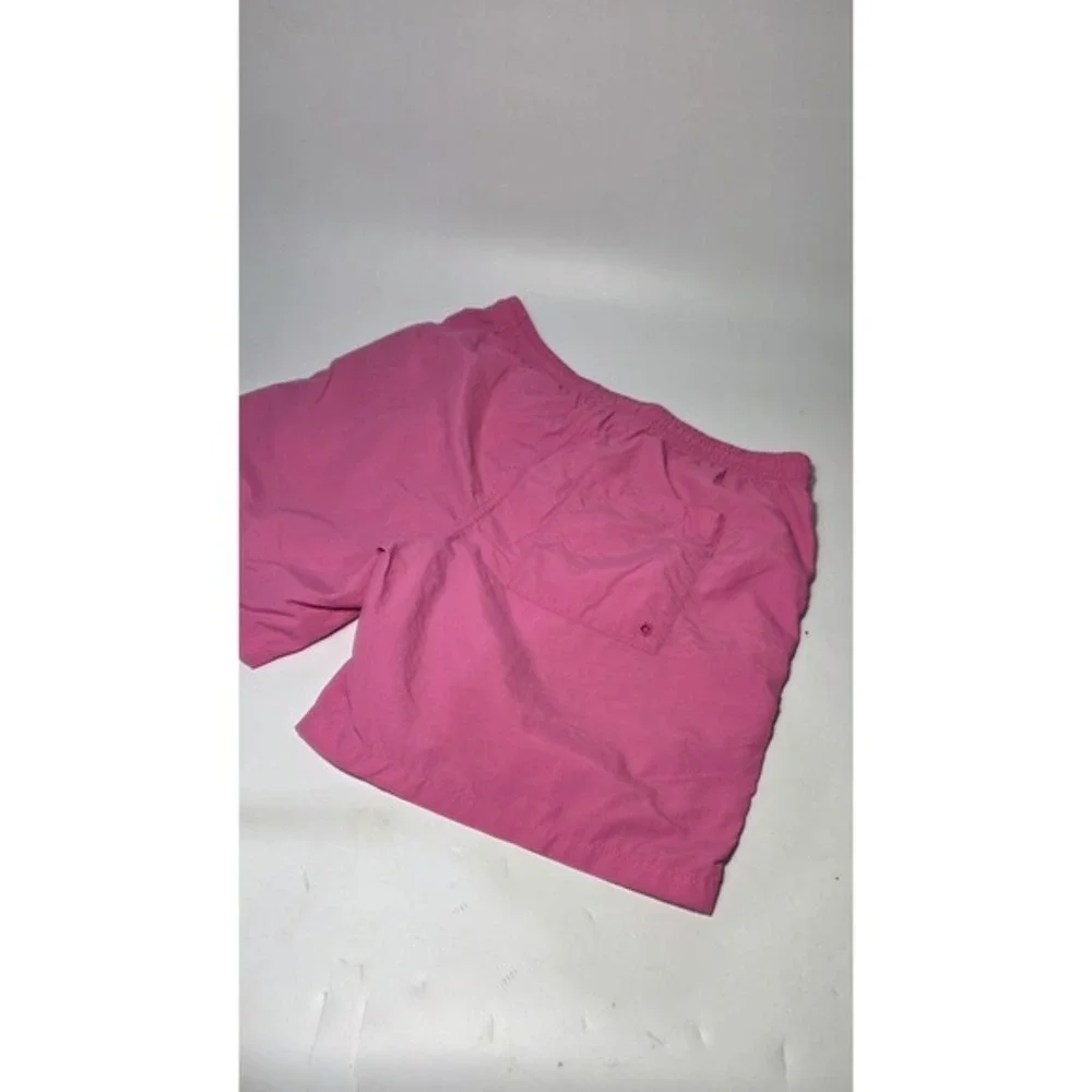 Empyre Mens Swim Trunks Size M Pink with Pockets Elastic Waist Swim Beach Resort